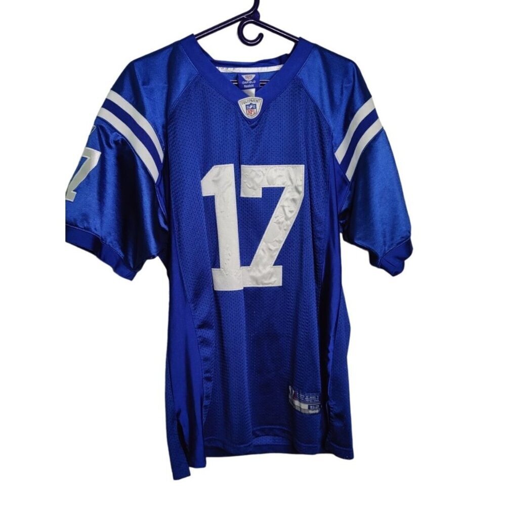 Reebok NFL Colts Collie 17 Jersey Size 52